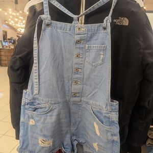 Denim Overalls